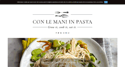 Desktop Screenshot of conlemaninpasta.com